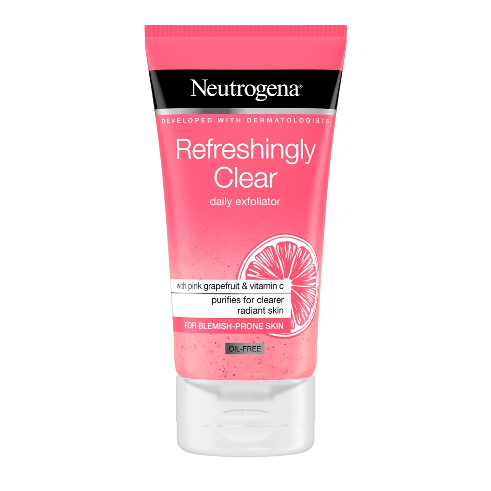 Neutrogena®  Refreshingly Clear Gel - Scrub facial pentru utilizare zilnică
